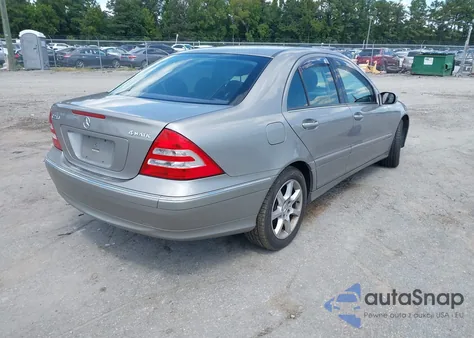 2007 Mercedes-Benz C 280 Luxury 4Matic из США, поврежденный, VIN WDBRF92H47F891395